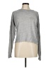 Don't Ask Why 100% Acrylic Metallic Gray Pullover Sweater One size - photo 1