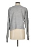 Don't Ask Why 100% Acrylic Metallic Gray Pullover Sweater One size - photo 2
