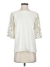 On Twelfth Ivory Short Sleeve Top Size S - photo 1