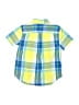 Chaps Plaid Yellow Short Sleeve Button-Down Shirt Size 4 - 4T - photo 2