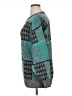 Unbranded 100% Acrylic Houndstooth Teal Pullover Sweater Size XL - photo 5