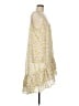 J.Crew Paisley Yellow Casual Dress Size M - photo 4