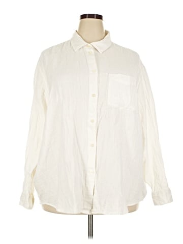 Gap Long Sleeve Button-Down Shirt (view 1)