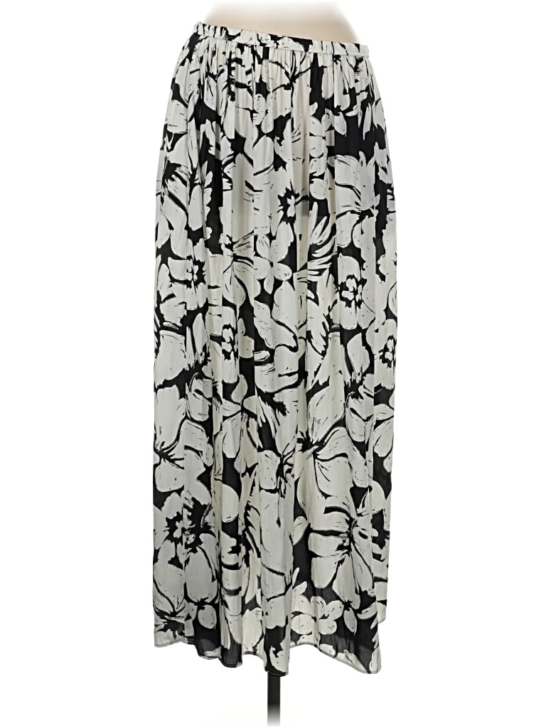 Pre-owned T Tahari Casual Skirt In Silver