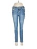 Zara Basic Hearts Blue Jeans Size 10 - photo 1