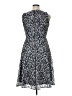 Danny And Nicole 100% Polyester Paisley Blue Cocktail Dress Size 14 - photo 2
