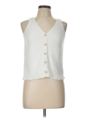 Ann Taylor LOFT Sleeveless Button-Down Shirt (view 1)