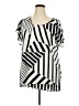 Cato Silver Short Sleeve Blouse Size 18 - photo 1