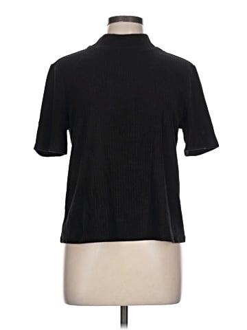 Halogen Short Sleeve Turtleneck (view 1)