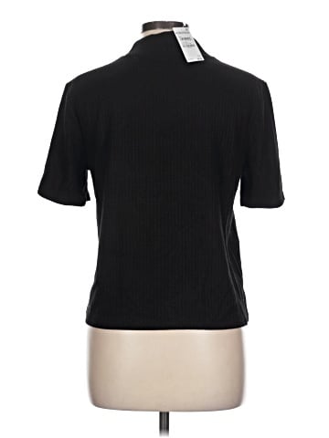 Halogen Short Sleeve Turtleneck (view 2)