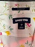 Lands' End Floral Ivory Long Sleeve Button-Down Shirt Size 12 - photo 7