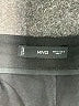 MNG Solid Black Shorts Size 8 - photo 3