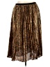 J.Crew 100% Polyester Animal Print Brown Casual Skirt Size 18 - photo 1