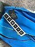Sariah 100% Polyester Graphic Blue Cocktail Dress Size 10 - photo 7