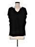 Meadow Rue Black Short Sleeve Top Size M - photo 1