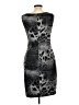 Cache Animal Print Gray Cocktail Dress Size 10 - photo 2