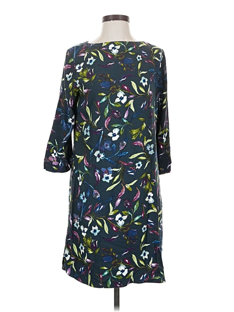 Pre-owned Jjill Casual Dress In Blue