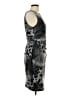 Cache Animal Print Gray Cocktail Dress Size 10 - photo 4