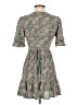 Auguste 100% Rayon Floral Green Casual Dress Size 0 - photo 2