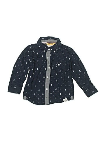 Free Planet Long Sleeve Button-Down Shirt (view 1)
