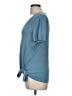 Matty M Teal Short Sleeve Top Size M - photo 5