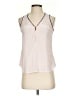 Candie's 100% Polyester Ivory Tank Top Size XS - photo 1