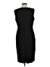 Halogen Solid Black Cocktail Dress Size 12 - photo 2