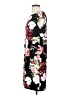 Chico's Floral Black Casual Dress Size Sm (0) - photo 5