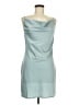 Forever 21 Solid Teal Cocktail Dress Size M - photo 1