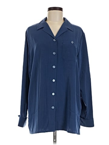 Christie & Jill Long Sleeve Blouse (view 1)
