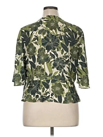 Ava & Aiden 3/4 Sleeve Blouse (view 2)