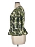 Ava & Aiden 100% Polyester Green 3/4 Sleeve Blouse Size XL - photo 5