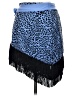 Jo+Jax Animal Print Blue Casual Skirt Size M - photo 2