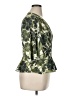 Ava & Aiden 100% Polyester Green 3/4 Sleeve Blouse Size XL - photo 4