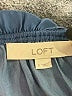 Ann Taylor LOFT 100% Polyester Blue Long Sleeve Blouse Size S - photo 7
