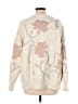 Lafayette 148 New York Floral Ivory Pullover Sweater Size L - photo 2