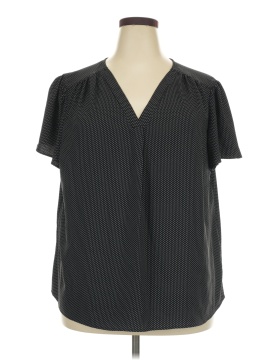 Hilary Radley Short Sleeve Blouse