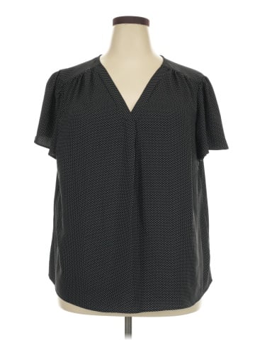 Hilary Radley Short Sleeve Blouse (view 1)