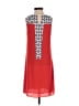 Le Sample Color Block Red Orange Casual Dress Size XS - photo 2