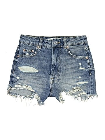 Zara Denim Shorts (view 1)