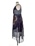 Studio One 100% Polyester Paisley Blue Cocktail Dress Size 16 - photo 5