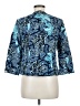 Charter Club Print Blue Blazer Size M - photo 2