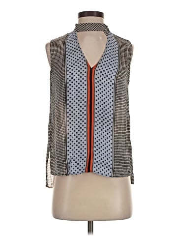 Derek Lam 10 Crosby Sleeveless Silk Top (view 1)