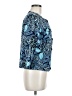 Charter Club Print Blue Blazer Size M - photo 4