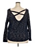 Crescent Blue Pullover Sweater Size 3X - photo 2