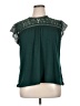 Amaryllis 100% Polyester Green Short Sleeve Blouse Size XL - photo 1