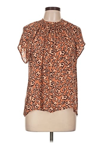 Barneys New York CO-OP Short Sleeve Blouse (view 1)