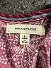 Max Studio Paisley Burgundy Casual Dress Size L - photo 8