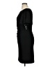 Echo Solid Black Cocktail Dress Size 14 - photo 5
