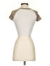 TNA 100% Cotton Tan Short Sleeve Turtleneck Size XS - photo 2